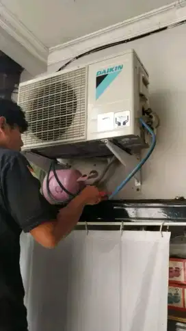 Service ac bocor service kulkas tambah freon bongkar pasang ac