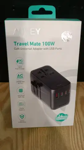 Universal Adapter AUKEY PA-TA09 With USB C PD 100W 501745