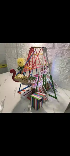Dijual miniatur kora-kora pasar malam 99%mirip aslinya
