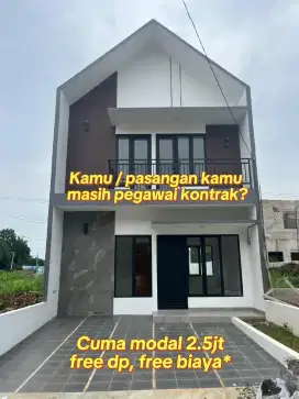 Masih Status Pegawai Kontrak? Jgn sedih! Bs MILIKI Rumah KEREN ini