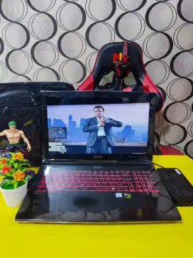 MSI GP62M 7REX LEOPARD PRO RAM 12GB+SSD+HDD+NVIDIA GTX 1050 SIAP COD