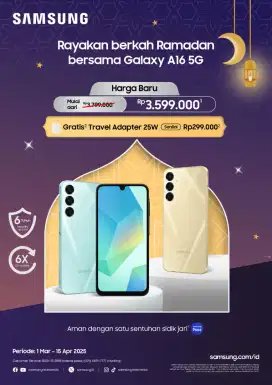 Samsung A16 5G 8/256 Garansi Resmi Sein