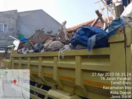 Jasa angkut puing dan sampah proyek