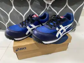 Sepatu Safety Assics Winjob Dark Blue