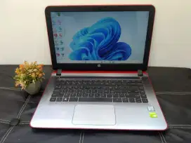 JUAL LAPTOP HP PAVILIUN 14 Ci7 6600/8/256/MX940 2GB/14 HD/W11