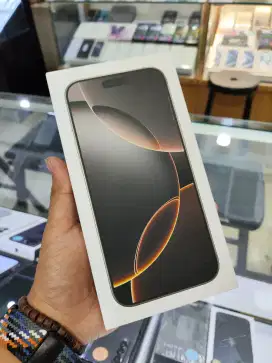 JUAL CEPAT Iphone 16 Pro Max 256GB Garansi Ibox Desert Titanium