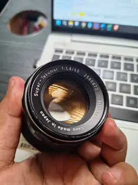 Jual Lensa Super Takumar 55mm 1.8 to fujifilm