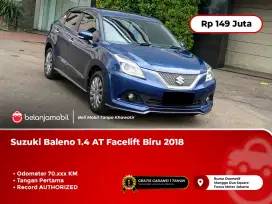 [ WARRANTY ] Suzuki Baleno 1.4 AT Facelift Biru 2018/2019