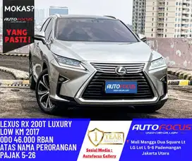 Tdp85JT Lexus Rx200T Rx 200 T Luxury AT 2017 Pajak 2026