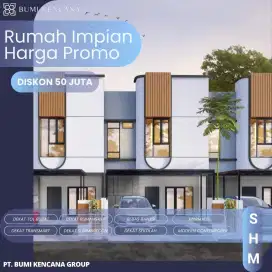 Di JUAL RUMAH MURAH 2 LANTAI SHM