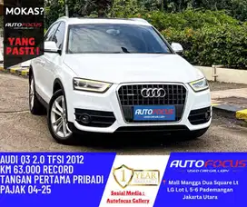 Tdp49JT AUDI Q3 2.0 TFSi A/T - WHITE 2012 Pemakaian terawat