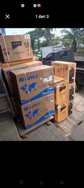 di jual ac GREE 1/2 pk standar. garansi resmi
