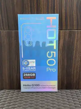 Infinix Hot 50 Pro 8/256GB New Garansi Resmi 15 Bulan