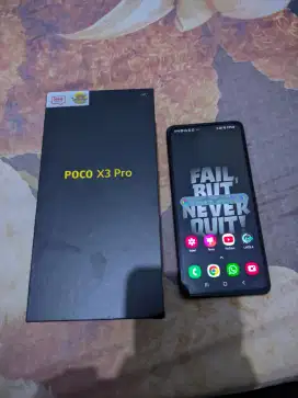 Poco x3 pro ram 8/256 fullset original