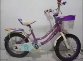 Sepeda mini anak ukuran 16 merk evergreen fullbike cod bintara kranji