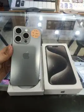 IPhone 15pro 128GB Naturan Ex Garansi Resmi