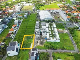 Buc tanah lingk 949m2 view sawah pantai canggu berawa dkt starbucks