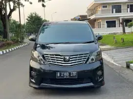 Alphard S Audioless AT 2010 Hitam Metalik (AHA Gajah Mada)
