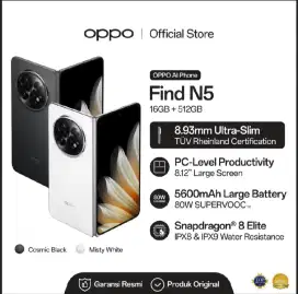 Oppo find n5 flip new white