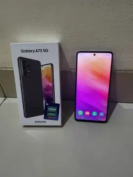 Samsung A73 8GB/256 ori SEIN full set, no minus