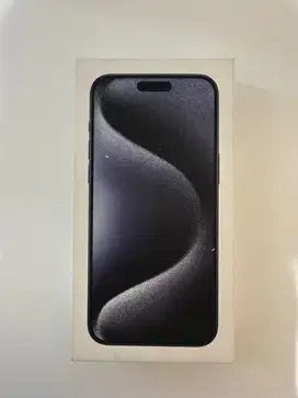 iPhone 15 Pro Max 256GB Blue Titanium Resmi Indonesia (iBox)