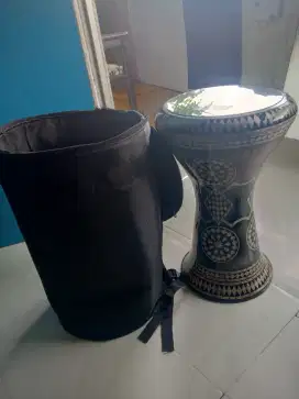 darbuka 9inc + tas, bermotif