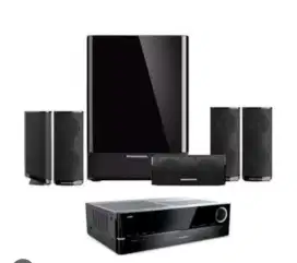 Harman Kardon 5.1 Home Theatre HK avr 156 + HKTS 30BQ sound system