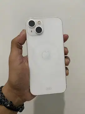 Iphone 13 128GB white fullset Bh 88% Original iBox