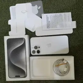iPhone 15 pro max 256gb garansi resmi Indonesia bh 95%