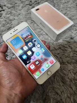 Iphone 7 plus 128GB fullset ori rosegold
