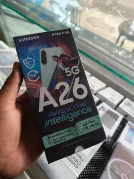 New Samsung galaxy A26 5G ram8/256 garsnsi resmi 1 tahun