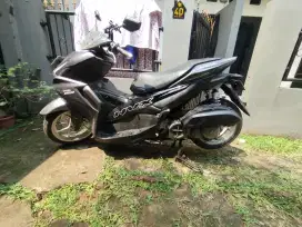 AEROX NEW 2021 BLACK GREY METALLIC