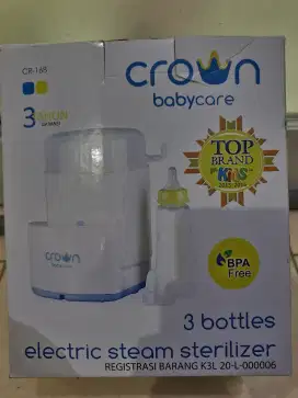 Steamer Strelizer Crown Babycare