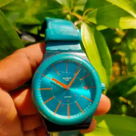 Swatch unisex SUTG400 green automatic minus