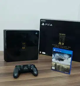 PS4 Slim 1TB FINAL FANTASY XV LUNA Edition (sangat terawat)