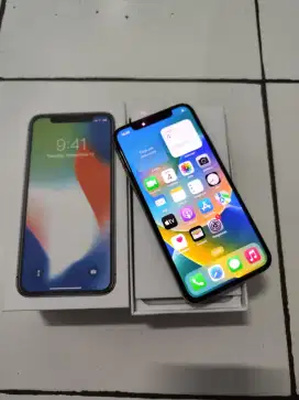 iPhone X 64 Mulus Pemakaian Lama
