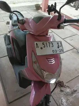 Motor Honda Beat Black Pink