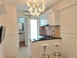 Bassura City 2 BR Furnish Bagus Minimalis Free IPL View Swimmingpool