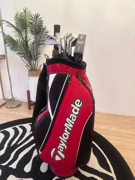 Dijual Murah Stik Golf Taylormade P790 Ti Iron Set Flex S 6pcs + Bag