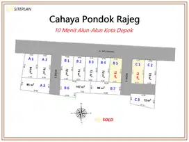 Murah! Kavling SHM Dekat Alun-Alun Depok