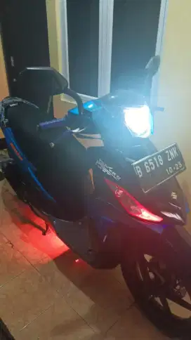 Motor masih mulus baru ganti oli mesin kampas rem dan ganti ban