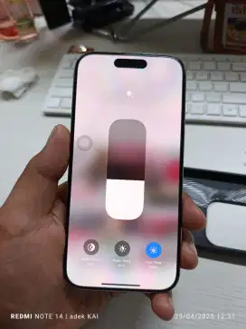 IPHONE 15 PRO 128 GARANSI ON IBOX