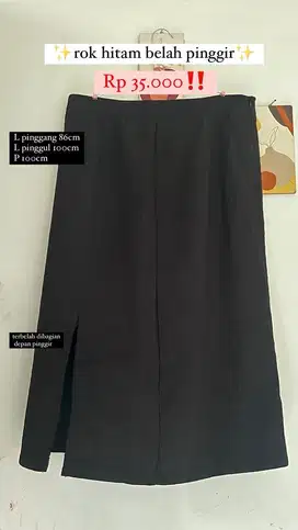 Rok korea hitam jumbo
