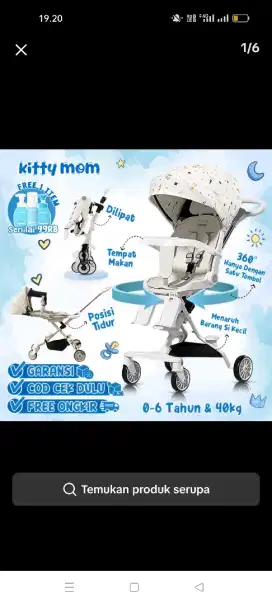 Stroller mommy Kitty basic