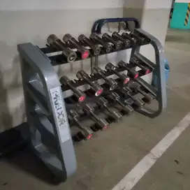 Barbel full set untuk alat gym