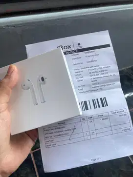 Airpods gen 2 resmi ibox NEW!!