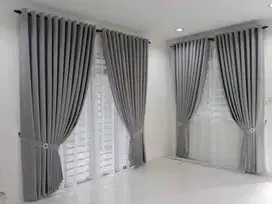 Termewah Tirai Gorden Jendela Gordyn Mewah Hordeng Model Terbaru Murah