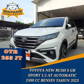 TOYOTA NEW RUSH S GR SPORT 1.5 AT AUTOMATIC 1500 CC BENSIN TAHUN 2023