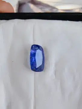 Natural Tanzanite Zoisite 4.33crt Sudah Lab Memo MRI Luster Gemericik