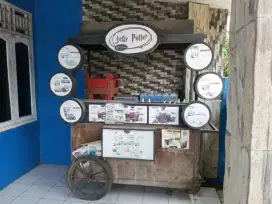 Gerobak Kayu Jati